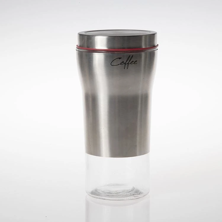 Glass Spice Jar with Metal 5 Glass Spice Jar with Metal 5
