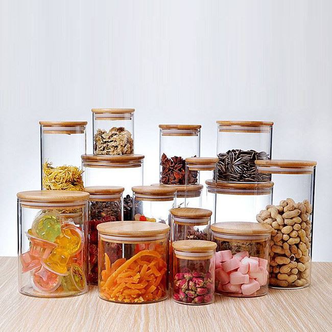 glass storage jar containers 3