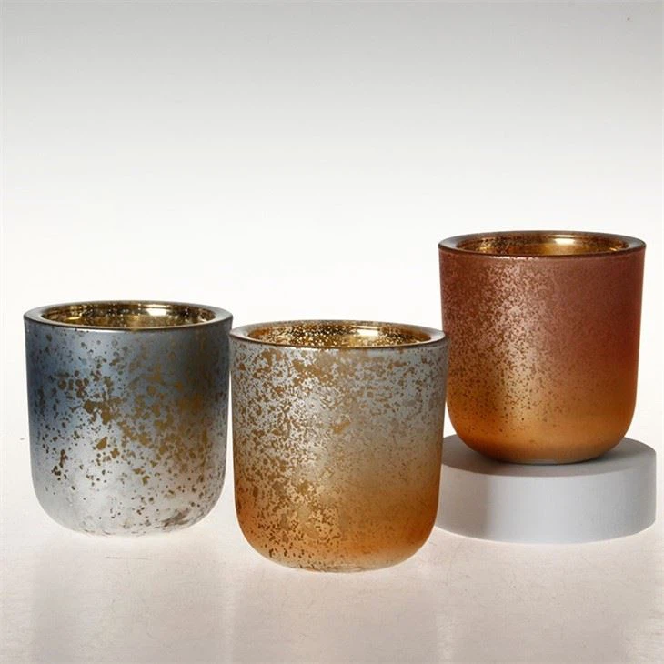 Colored Fade Effect Candle Holder