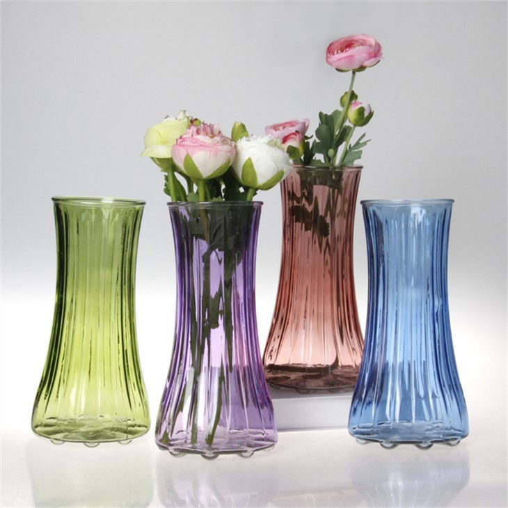 Flower Classic Glass Vase For Decor
