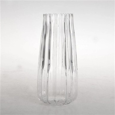 Shisha silindrli dekorativ vazalar